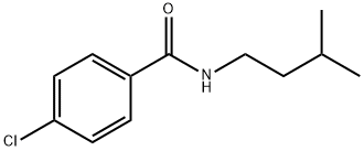 4-chloro-N-isopentylbenzamide 结构式