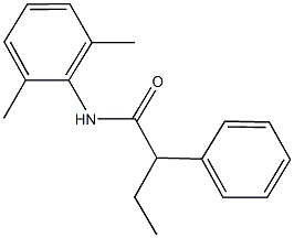 N-(2,6-dimethylphenyl)-2-phenylbutanamide 结构式