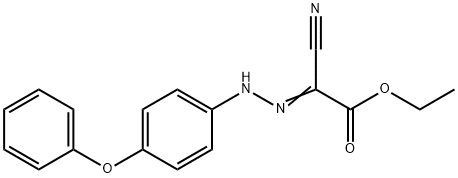 ethyl cyano[(4-phenoxyphenyl)hydrazono]acetate 结构式