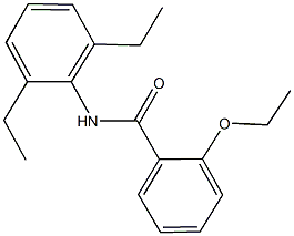 N-(2,6-diethylphenyl)-2-ethoxybenzamide 结构式