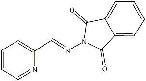 2-[(2-pyridinylmethylene)amino]-1H-isoindole-1,3(2H)-dione 结构式