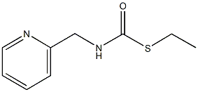 S-ethyl 2-pyridinylmethylthiocarbamate 结构式