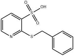 2-(benzylsulfanyl)-3-pyridinesulfonic acid 结构式