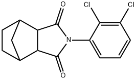 4-(2,3-dichlorophenyl)-4-azatricyclo[5.2.1.0~2,6~]decane-3,5-dione 结构式