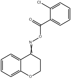 2,3-dihydro-4H-chromen-4-one O-(2-chlorobenzoyl)oxime 结构式
