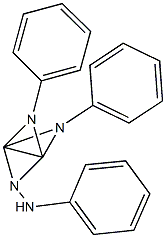 N,4,5-triphenyl-2,4,5-triazatricyclo[1.1.1.0~1,3~]pentan-2-amine 结构式