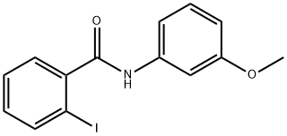 2-iodo-N-(3-methoxyphenyl)benzamide 结构式