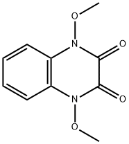 1,4-dimethoxy-1,4-dihydro-2,3-quinoxalinedione 结构式