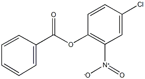 4-chloro-2-nitrophenyl benzoate 结构式