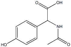 N-AC-RS-对羟基苯甘氨酸 结构式
