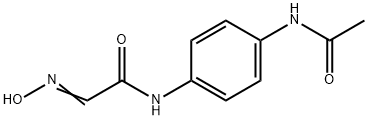 N-[4-(acetylamino)phenyl]-2-(hydroxyimino)acetamide 结构式