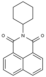 2-cyclohexyl-1H-benzo[de]isoquinoline-1,3(2H)-dione 结构式