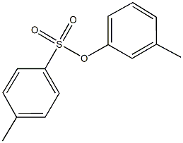 对甲苯磺酸间甲苯酯 结构式