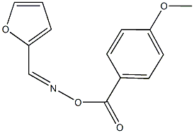 2-furaldehyde O-(4-methoxybenzoyl)oxime 结构式