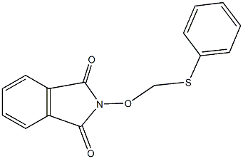 2-[(phenylsulfanyl)methoxy]-1H-isoindole-1,3(2H)-dione 结构式