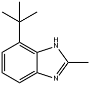 1H-Benzimidazole,4-(1,1-dimethylethyl)-2-methyl-(9CI) 结构式