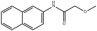 2-methoxy-N-(2-naphthyl)acetamide 结构式