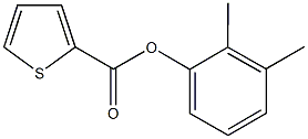 2,3-dimethylphenyl 2-thiophenecarboxylate 结构式