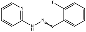 2-fluorobenzaldehyde 2-pyridinylhydrazone 结构式