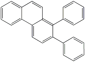 1,2-diphenylphenanthrene 结构式