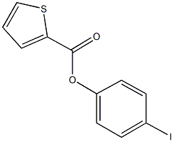 4-iodophenyl thiophene-2-carboxylate 结构式