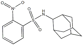 N-(2-adamantyl)-2-nitrobenzenesulfonamide 结构式