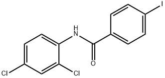 N-(2,4-dichlorophenyl)-4-iodobenzamide 结构式