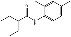 N-(2,4-dimethylphenyl)-2-ethylbutanamide 结构式