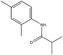 N-(2,4-dimethylphenyl)-2-methylpropanamide 结构式