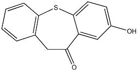 8-hydroxydibenzo[b,f]thiepin-10(11H)-one 结构式