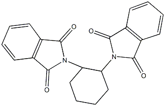 2-[2-(1,3-dioxo-1,3-dihydro-2H-isoindol-2-yl)cyclohexyl]-1H-isoindole-1,3(2H)-dione 结构式