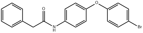 N-[4-(4-bromophenoxy)phenyl]-2-phenylacetamide 结构式