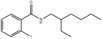 N-(2-ethylhexyl)-2-iodobenzamide 结构式