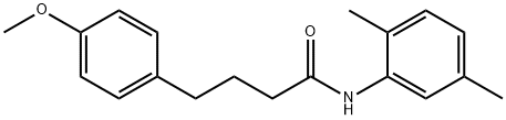 N-(2,5-dimethylphenyl)-4-(4-methoxyphenyl)butanamide 结构式