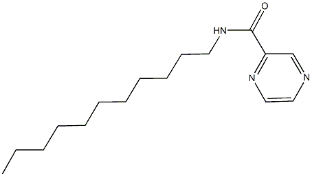 N-undecyl-2-pyrazinecarboxamide 结构式