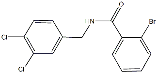 2-bromo-N-(3,4-dichlorobenzyl)benzamide 结构式