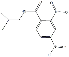 2,4-dinitro-N-isobutylbenzamide 结构式
