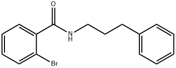 2-bromo-N-(3-phenylpropyl)benzamide 结构式