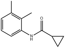 N-(2,3-dimethylphenyl)cyclopropanecarboxamide 结构式