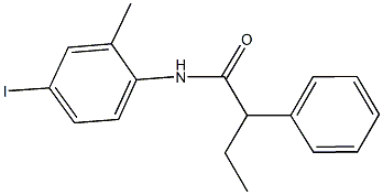 N-(4-iodo-2-methylphenyl)-2-phenylbutanamide 结构式