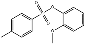 2-methoxyphenyl 4-methylbenzenesulfonate 结构式