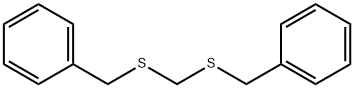 ({[(benzylthio)methyl]thio}methyl)benzene 结构式