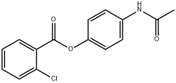 4-(acetylamino)phenyl 2-chlorobenzoate 结构式