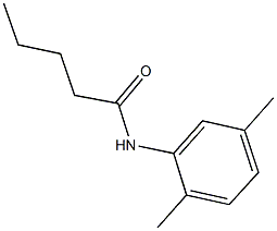 N-(2,5-dimethylphenyl)pentanamide 结构式