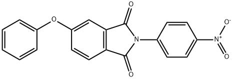 2-{4-nitrophenyl}-5-phenoxy-1H-isoindole-1,3(2H)-dione 结构式