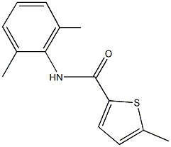 N-(2,6-dimethylphenyl)-5-methylthiophene-2-carboxamide 结构式