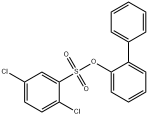 [1,1'-biphenyl]-2-yl 2,5-dichlorobenzenesulfonate 结构式