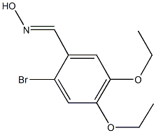 2-bromo-4,5-diethoxybenzaldehyde oxime 结构式