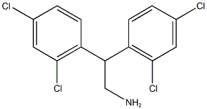 2,2-bis(2,4-dichlorophenyl)ethylamine 结构式