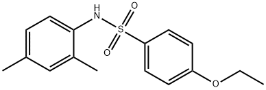 N-(2,4-dimethylphenyl)-4-ethoxybenzenesulfonamide 结构式